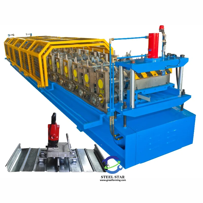 Una máquina perfiladora de juntas alzadas (a menudo llamada simplemente máquina de juntas alzadas) es un equipo especializado que se utiliza en la industria de los techos para crear paneles de metal con juntas alzadas, comúnmente utilizados para sistemas de techos de metal de alto rendimiento. A continuación, se incluye una descripción general de cada una de las funciones de la máquina y sus usos: